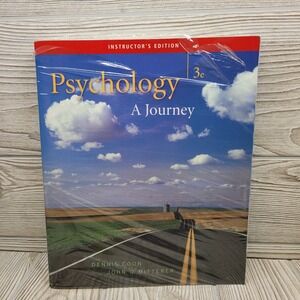 Psychology A Journey 3e Coon Mitterer Instructor's Edition Textbook Exams Guides